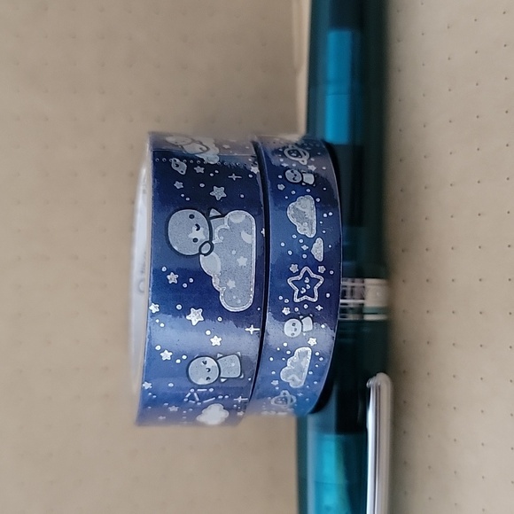 January sub Starry Night washi tapes - Picture 1 of 2
